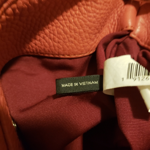 Marc Jacobs Marc Classic Q Hillier Hobo Wild Raspberry Coral color Leather Bag - Picture 3 of 7